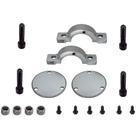 Kit Abraçadeira Terminal Cardan Scania T114/ T113r/ T143/ Tracado P600 Aço