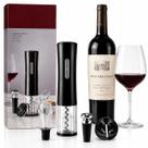 Kit Abridor Saca Rolhas De Vinho Elétrico Completo Premium