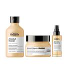 Kit Abs Repair Gold Sh 300ml + Masc Light 250ml + Óleo 90ml Kit Abs Repair Gold Sh 300ml + Masc Light 250ml + Óleo 90ml
