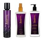 Kit ABSINTO Completo 01 perfume ORIGINAL 100ml 01 body splash absinto 300ml 01 body lotion absinto 300ml