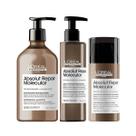 Kit Absolut Repair Molecular Shampoo 500ml, Serúm e Leave-in - LÓreal