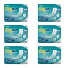 kit Absorvente Adulto Masculino Dry Man (6 Pacotes C/10 Un)