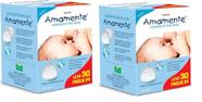 Kit Absorvente P/seios Premium Amamente Diurno (2cx C/30 Un)
