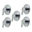 Kit Acabamento Monocomando AP/BP 3/4" Alta Vazão Chess/Gali Chrome Docol