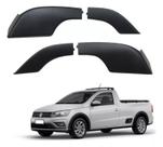 Kit Acabamento Rack Teto Dianteiro / Traseiro Volkswagen Saveiro Trend G5 2010 2011 2012 2013 2014 2015 Original