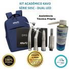 KIT ACADÊMICO ODONTOLÓGICO KAVO SÉRIE 500 - DUAL LED - COM MOCHILA SPRAY - Peças de mão Odonto