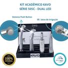 KIT ACADÊMICO ODONTOLÓGICO KAVO SÉRIE 500 DUAL LED Peças de mão Odonto DENTISTA