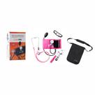 Kit Acadêmico Rosa com Bolsa Ergonômica KPA251 P.A. MED Kit Acadêmico Rosa com Bolsa Ergonômica KPA251 P.A. MED