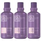 Kit Açaí Care 1 Shampoo 1 Condicionador 1 Leave In 500ml Oriente Life