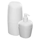 Kit Acessorio Banheiro 2 Pcs Abs Astra Branco