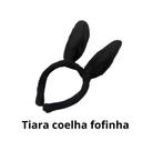 Kit acessório fantasia coelhinha pelúcia Kit acessório fantasia coelhinha pelúcia