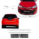 Kit Acessório Grade Yaris Hatch + Frisos + Soleira Protetora Kit Acessório Grade Yaris Hatch + Frisos + Soleira Protetora