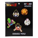 Kit Acessório Para Crocs Infantil Jibbitz Dragon Ball Z 5 Peças