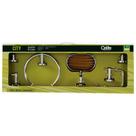 Kit Acessorios 5 Pecas New City Cromado - Celite Kit Acessorios 5 Pecas New City Cromado - Celite