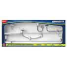Kit Acessórios Banheiro 5 Peças Inox LorenWay 2000 C30 7041241 Lorenzetti
