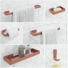 Kit acessórios banheiro cor:rose gold