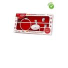 Kit Acessórios Banheiro Sofisticato 5 Pçs Branco / Cr. Durín