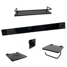 Kit Acessórios Basic 5 Peças Preto - 0223 - DULLUC
