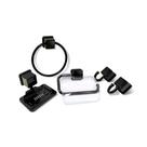 Kit Acessórios de Banheiro Lavabo 5 peças Preto