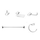 Kit Acessórios Docol para Banheiro Single Chrome