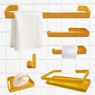 Kit Acessórios Lavabo/ Banheiro 6 Peças Marin - Várias Cores
