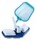 Kit Acessorios Limpeza Aspirador E Peneira Com Pá Piscina