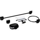 Kit Acessórios P/ Banheiro ABS Lorenzetti 2000 F24 5 peças Preto