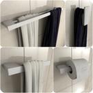 Kit Acessórios Para Banheiro 4 Peças Duplo Branco F.Master