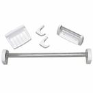 Kit Acessórios para Banheiro 5 Peças Branco - KB2 - ASTRA