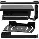 Kit Acessórios Para Banheiro 5 Peças Preto SF.ZMT