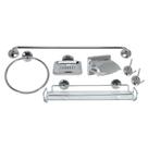 Kit Acessórios Para Banheiro 7 Peças Standard 002732 Jackwal