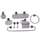 Kit Acessórios para Banheiro Acqua Q18 8 Peças Japi Cromado