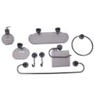 Kit Acessórios para Banheiro Acqua Q18 8 Peças Japi
