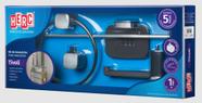 Kit Acessórios Para Banheiro Black 5 Peças Herc