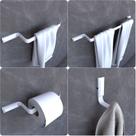 Kit Acessórios Para Banheiro Branco Empire 4 peças Kit Acessórios Para Banheiro Branco Empire 4 peças