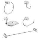 Kit Acessórios para Banheiro com 5 Peças Meber C 36 Atria Meber Metais Cromado