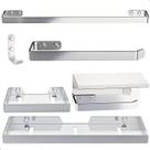 Kit Acessórios Para Banheiro Inox e Cromado 6 Peças MAX