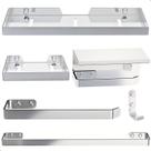Kit Acessórios Para Banheiro Inox e Cromado 6 Peças MAX