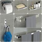 Kit Acessórios Para Banheiro Inox e Cromado 6 Peças MAX Kit Acessórios Para Banheiro Inox e Cromado 6 Peças MAX