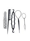 Kit Acessórios para fazer coques e penteados combo 5 peças Kit Acessórios para fazer coques e penteados combo 5 peças