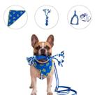 Kit Acessórios Pet Bandana + Brinquedo Mordedor + Coleira para Cachorro e Gato -