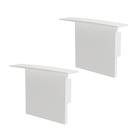 Kit Acessórios Taschibra Para Perfil Embutir 2,8x3,5cm Apex 35 Branco Kit Acessórios Taschibra Para Perfil Embutir 2,8x3,5cm Apex 35 Branco