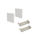 Kit Acessórios Taschibra Para Perfil Sobrepor 3,5x4,5cm Spire 35 Branco Kit Acessórios Taschibra Para Perfil Sobrepor 3,5x4,5cm Spire 35 Branco