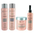 Kit Acidificante 1 Shampoo 1 Condicionador 1 Máscara 500ml 1 Leave In 230ml Voga
