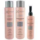Kit Acidificante 1 Shampoo 1 Condicionador 500ml 1 Leave In 230ml Voga