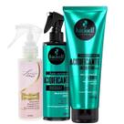 Kit Acidificante 1 Shampoo 300ml 1 Fluído 200ml Haskell+Finalizador Obrigatório Lourre 120ml
