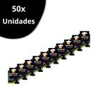 Kit Acompanha 50 Fitas Top Tag 12mm Preto/amarelo M631