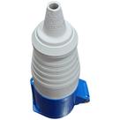 Kit Acoplamento 2P+T 16A 200/250V TMI3-16M Azul 2 Unidades - MARGIRIUS Kit Acoplamento 2P+T 16A 200/250V TMI3-16M Azul 2 Unidades - MARGIRIUS