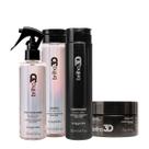 Kit Acquaflora Brilho 3D Hair Care Total (4 produtos) Kit Acquaflora Brilho 3D Hair Care Total (4 produtos)