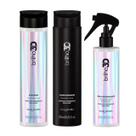 Kit Acquaflora Brilho 3D Sh+Cond 250ml + Spray 200ml